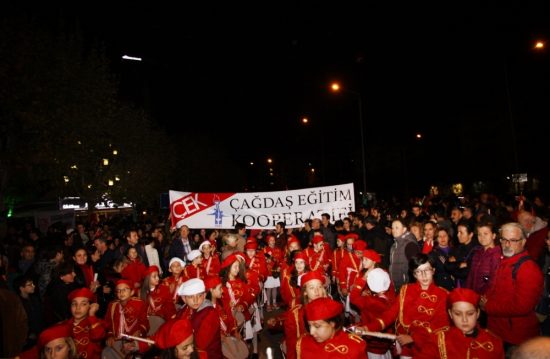 ÇEK'liler "Cumhuriyet" için yürüdü