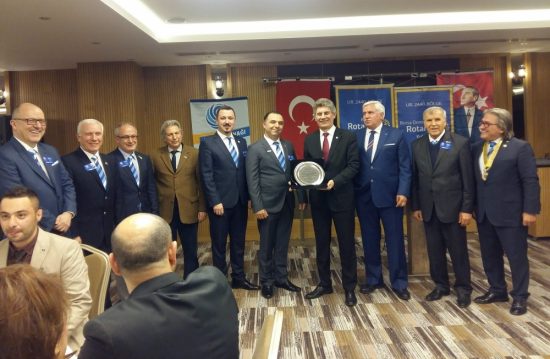 ÇEK'e bir ödül de Rotarylerden