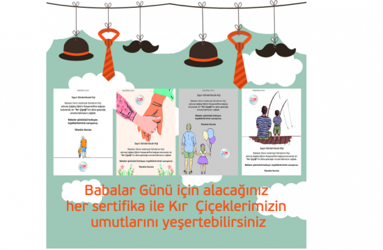 Babalar Günü bağış sertifikaları