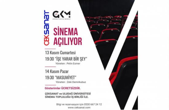 Sinemaseverleri GKM'ye bekliyoruz